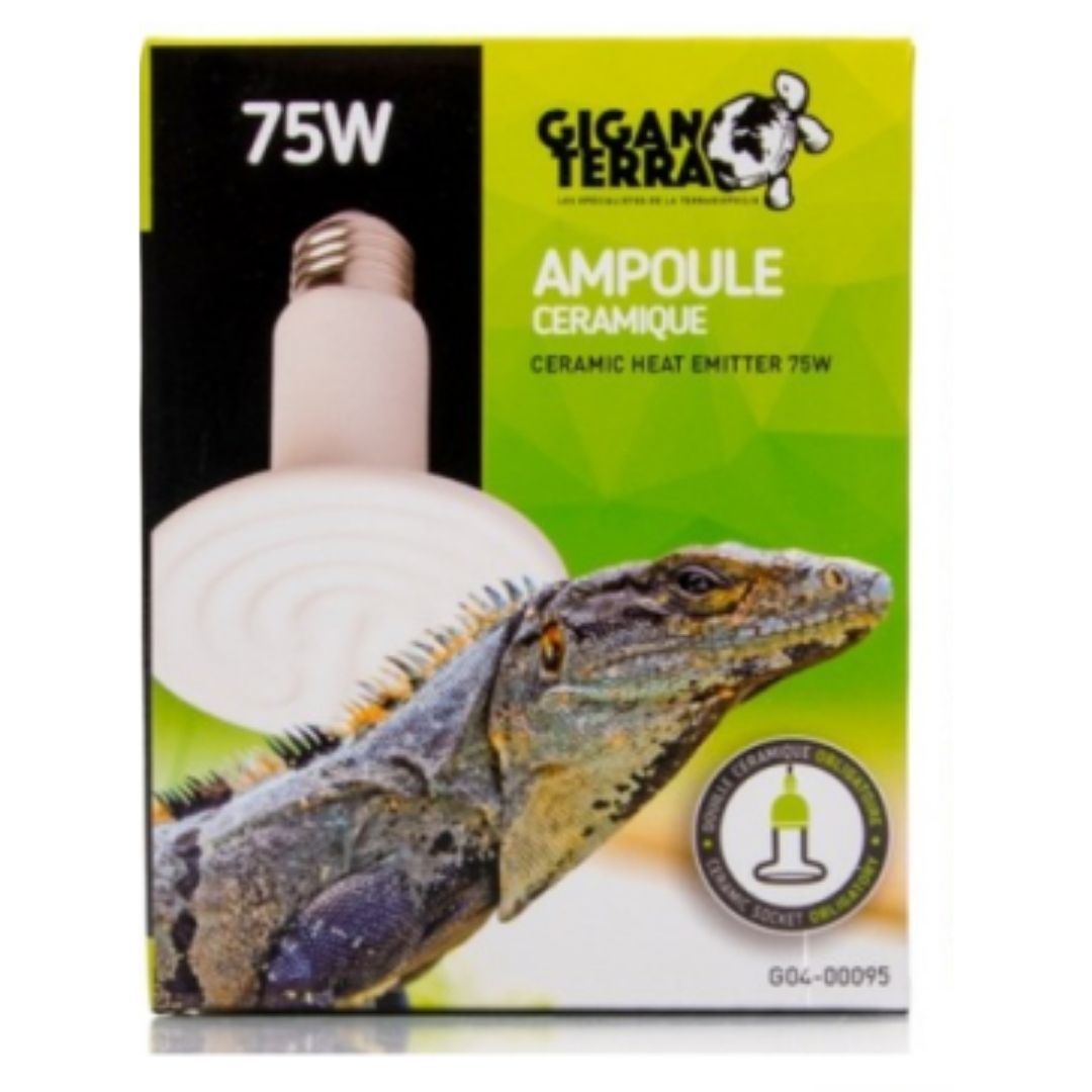 Lámpara cerámica 75w